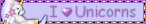 I love unicorns